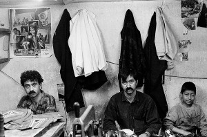 Women’s shoe workshop, Tehran, Seyed Vali Alley, 1996